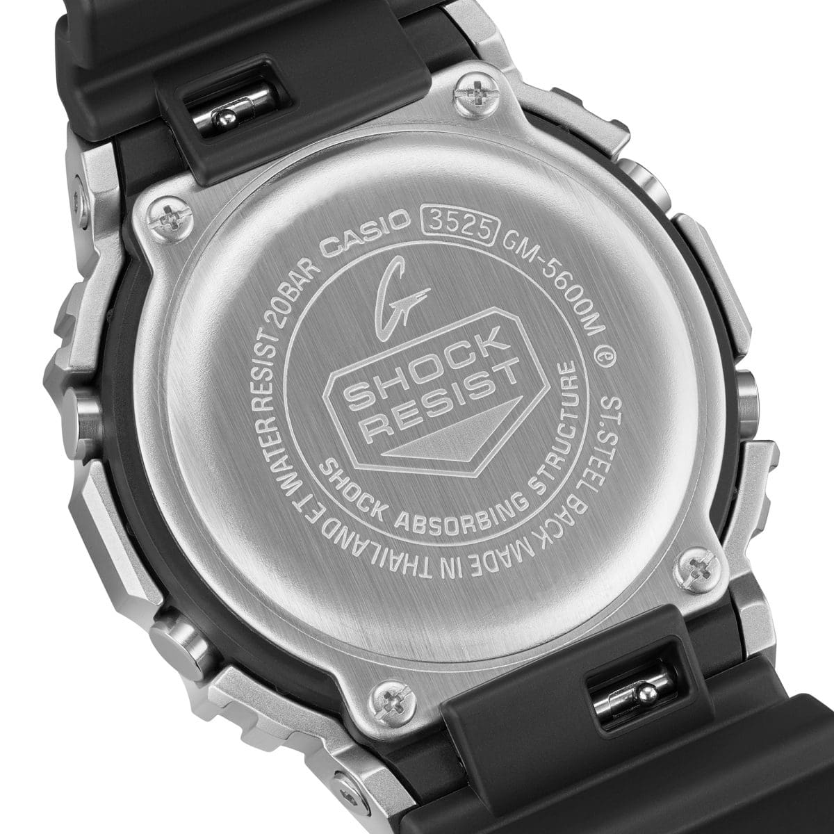 GM5600M-1 | G-SHOCK G-STEEL Silver | CASIO