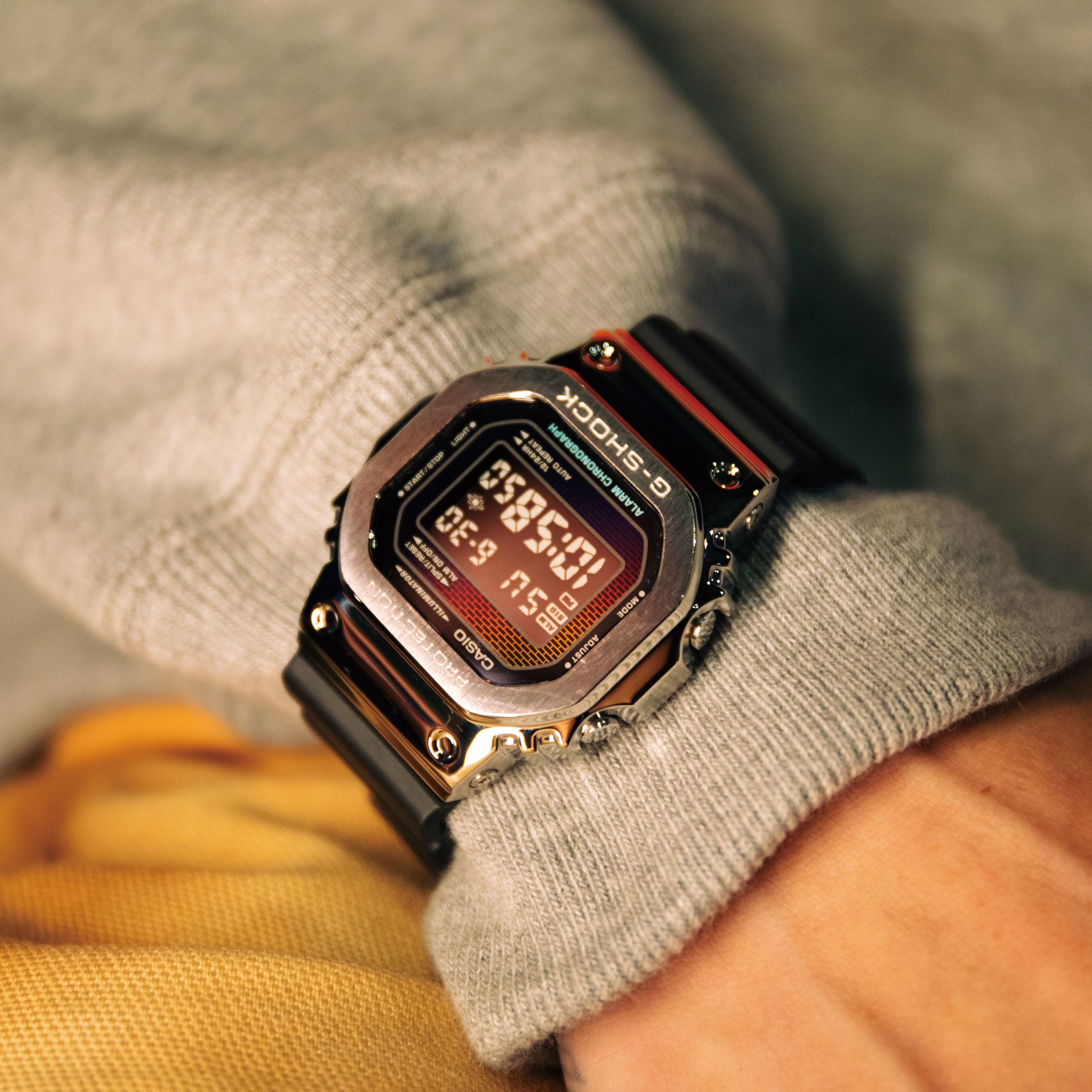 GM5600RW-1 | G-SHOCK G-STEEL Silver | CASIO