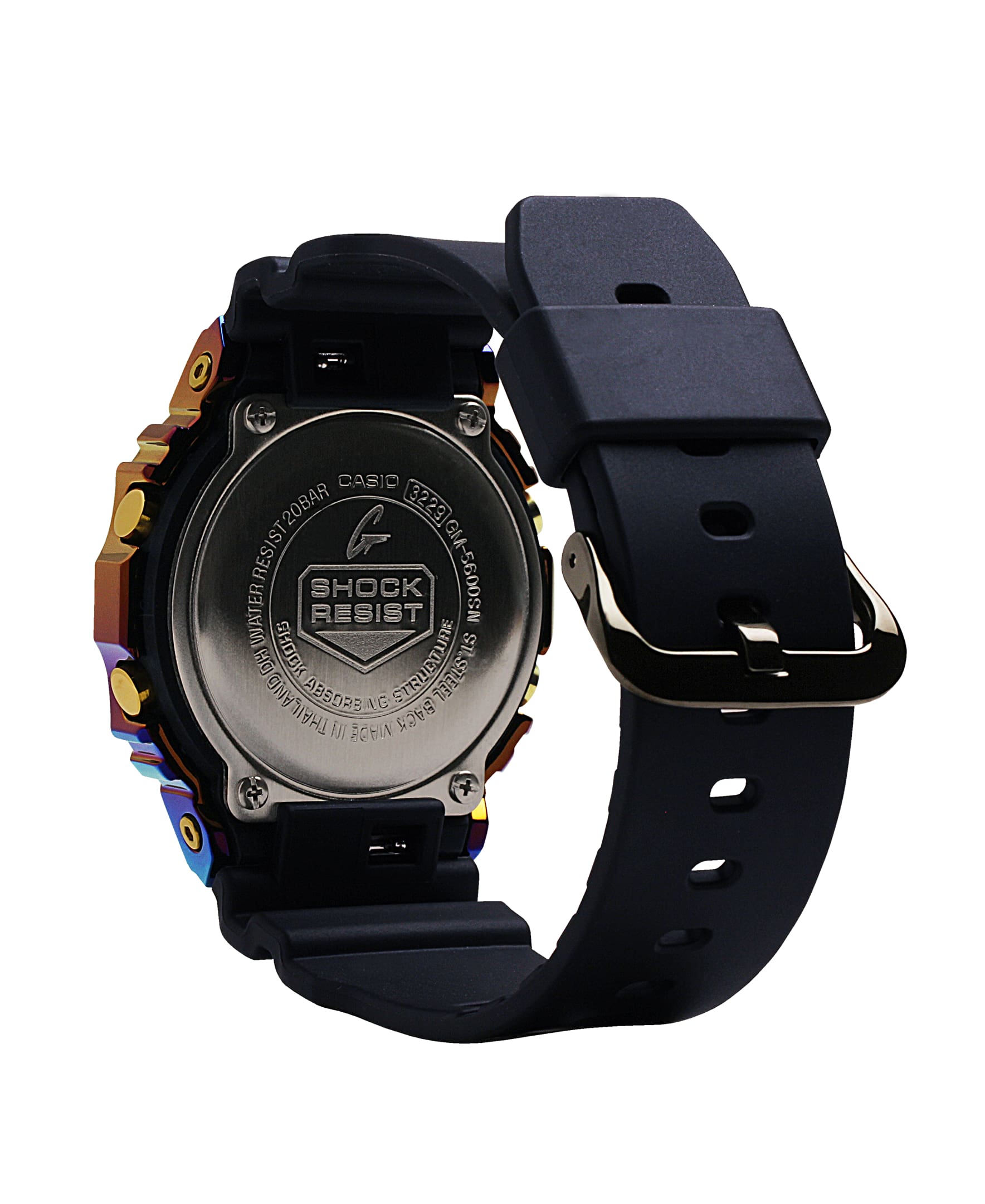 時計 Casio G-Shock GM-5600SN-1ER(Multi/Black) GM5600SN-1 | G-SHOCK G-STEEL Multi color | CASIO