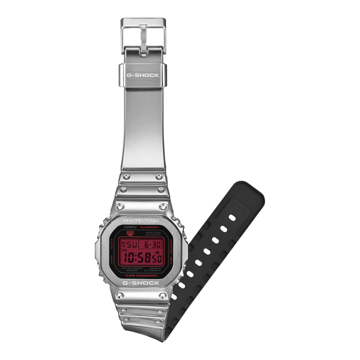 GM5600YRA-8 | G-SHOCK DIGITAL Silver | CASIO