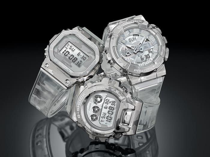 カシオGM6900SCM GM6900SCM-1 | Silver Metal Covered Watch - G-SHOCK | CASIO
