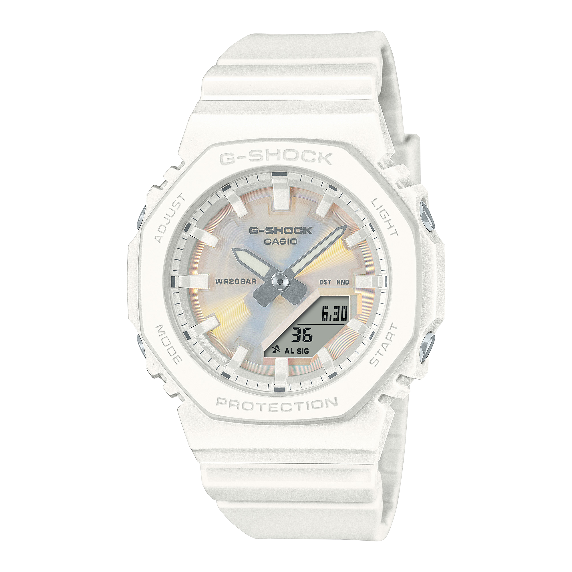 GMAP2100PC7A | G-SHOCK ANALOG-DIGITAL White | CASIO