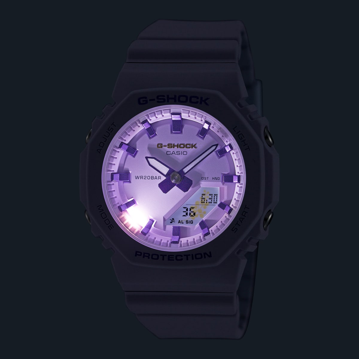 GMAP2125W-6A | G-SHOCK ANALOG-DIGITAL Purple | CASIO