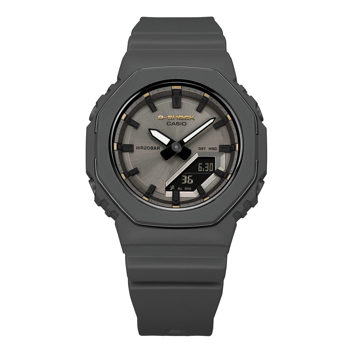 fb62 GｰSHOCK 電波ソーラー ライズマン マッドブラック GMAP2126W-8A | G-SHOCK ANALOG-DIGITAL Gray | CASIO