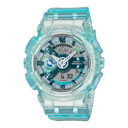 カシオ Gショック　 海外モデル GMA-S110VW-2A 新品 GMAS110VW-2A | Turquoise Transparent Watch | Casio G-SHOCK