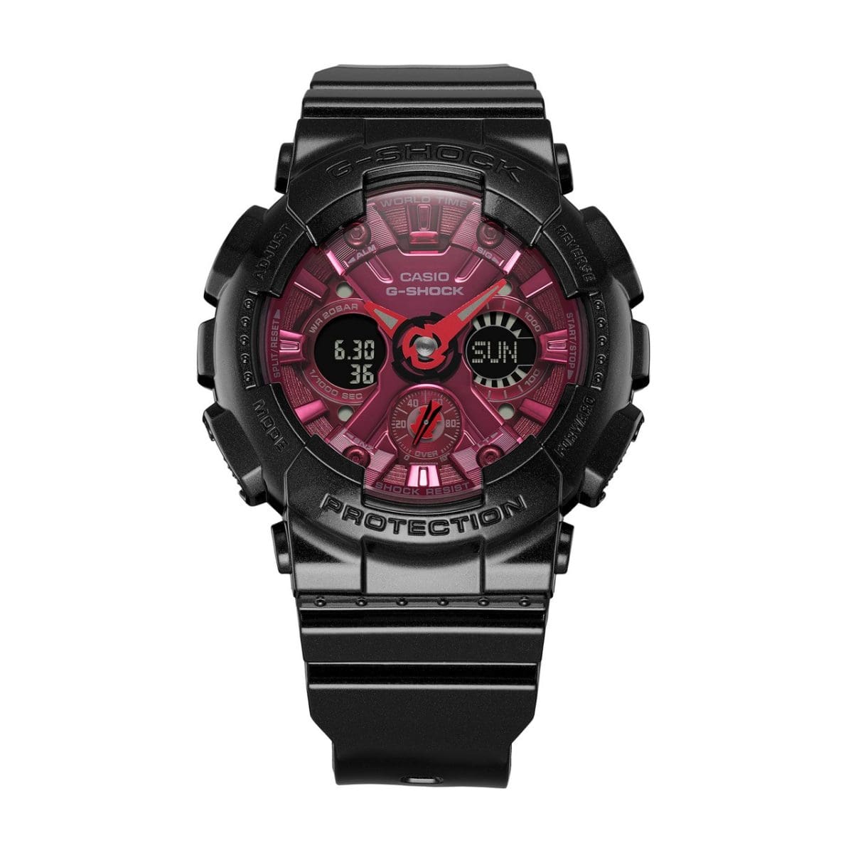 G-SHOCK GD-120LM-1AJR ブラック/ピンク G-SHOCK CASIO カシオ ジーショック メンズ 男性 キッズ 子供 男の子