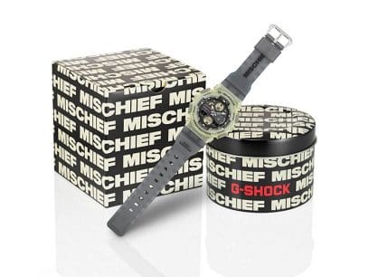 CASIO カシオ　G-SHOCK MISCHIEF GMA-S140MC-1A GMAS140MC-1A | White Analog-Digital Men's Watch - G-SHOCK