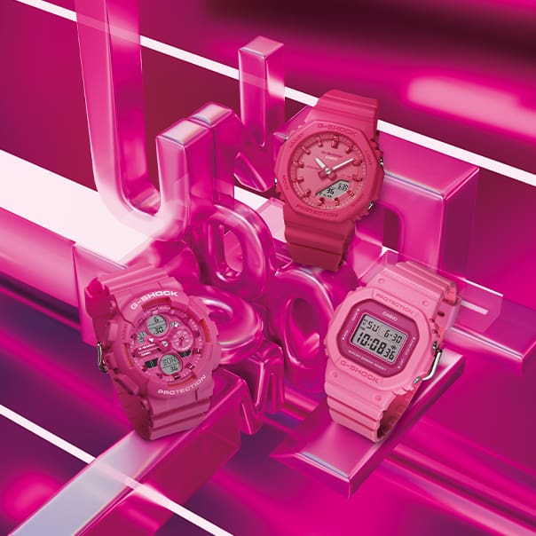 GMA-S140PP-4AJF　G-SHOCK　パワーピンク GMA-S140PP-4AJF | CASIO