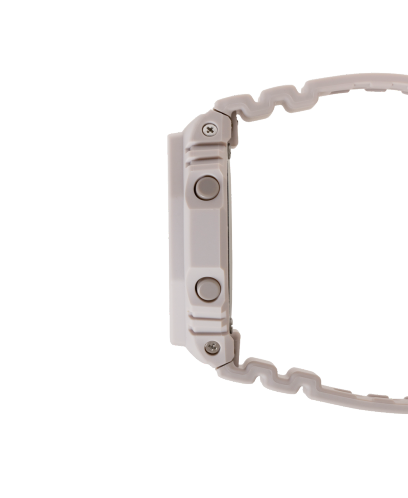 Side profile view of the G-SHOCK GMA-S2100NC-4A digital-analog watch in tan.