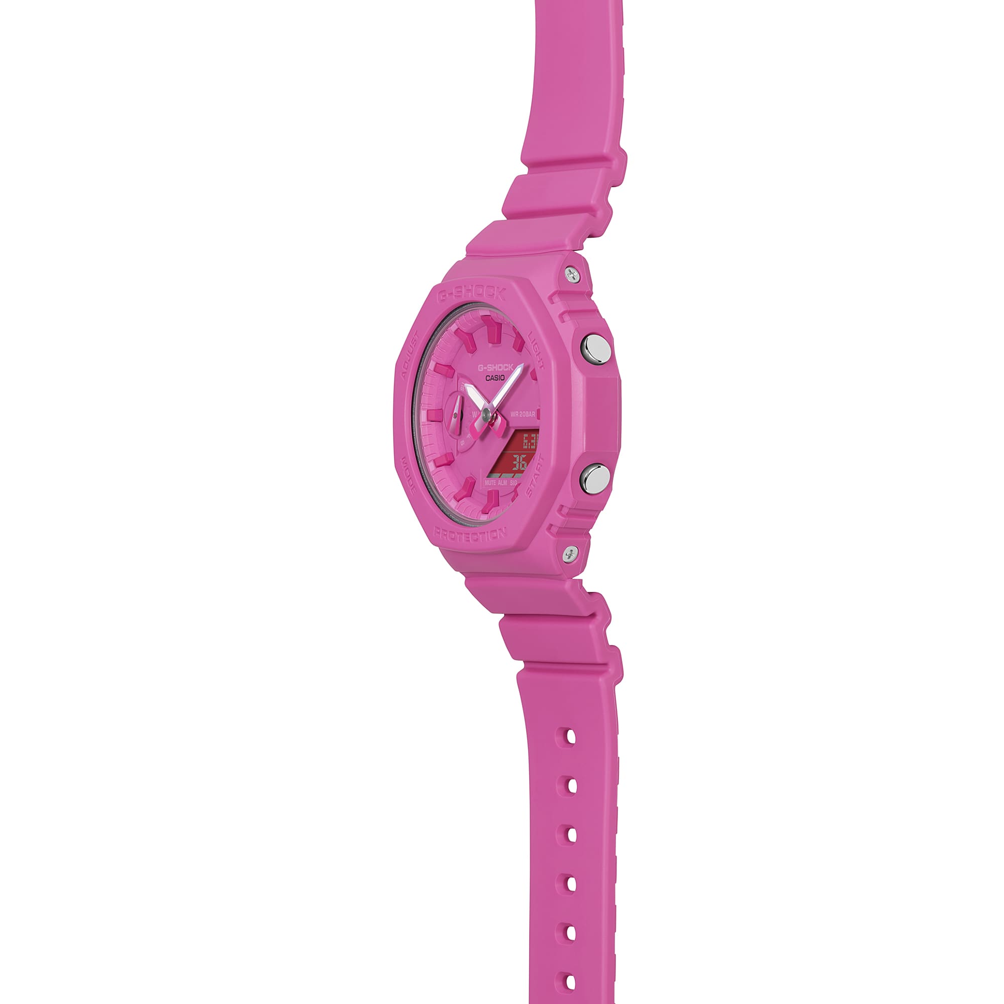 [新品未使用] CASIO G-SHOCK GMA-S2100P GMAS2100P-4A | G-SHOCK GMA-S2100P-4A: Hot Pink Statement Watch