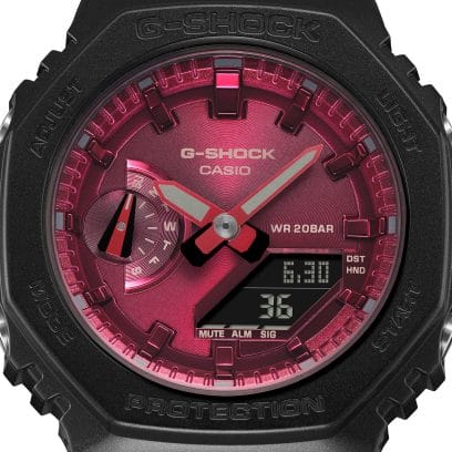 GMAS2100RB1A | G-SHOCK ANALOG-DIGITAL Black | CASIO