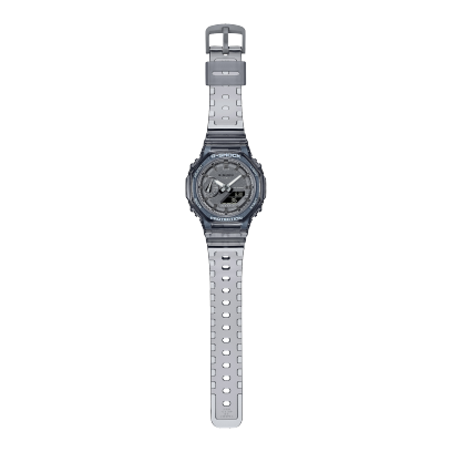 GMA-S2100SK-1A Women's Transparent Black Analog - Digital Watch Full Watch View