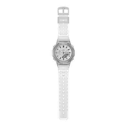 GMA-S2100SK-7A  Women's Clear Transparent Analog-Digital  Watch Octagonal Full Watch view