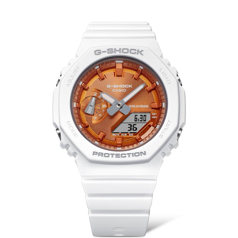 GMAS2100WS7A | G-SHOCK ANALOG-DIGITAL White | CASIO