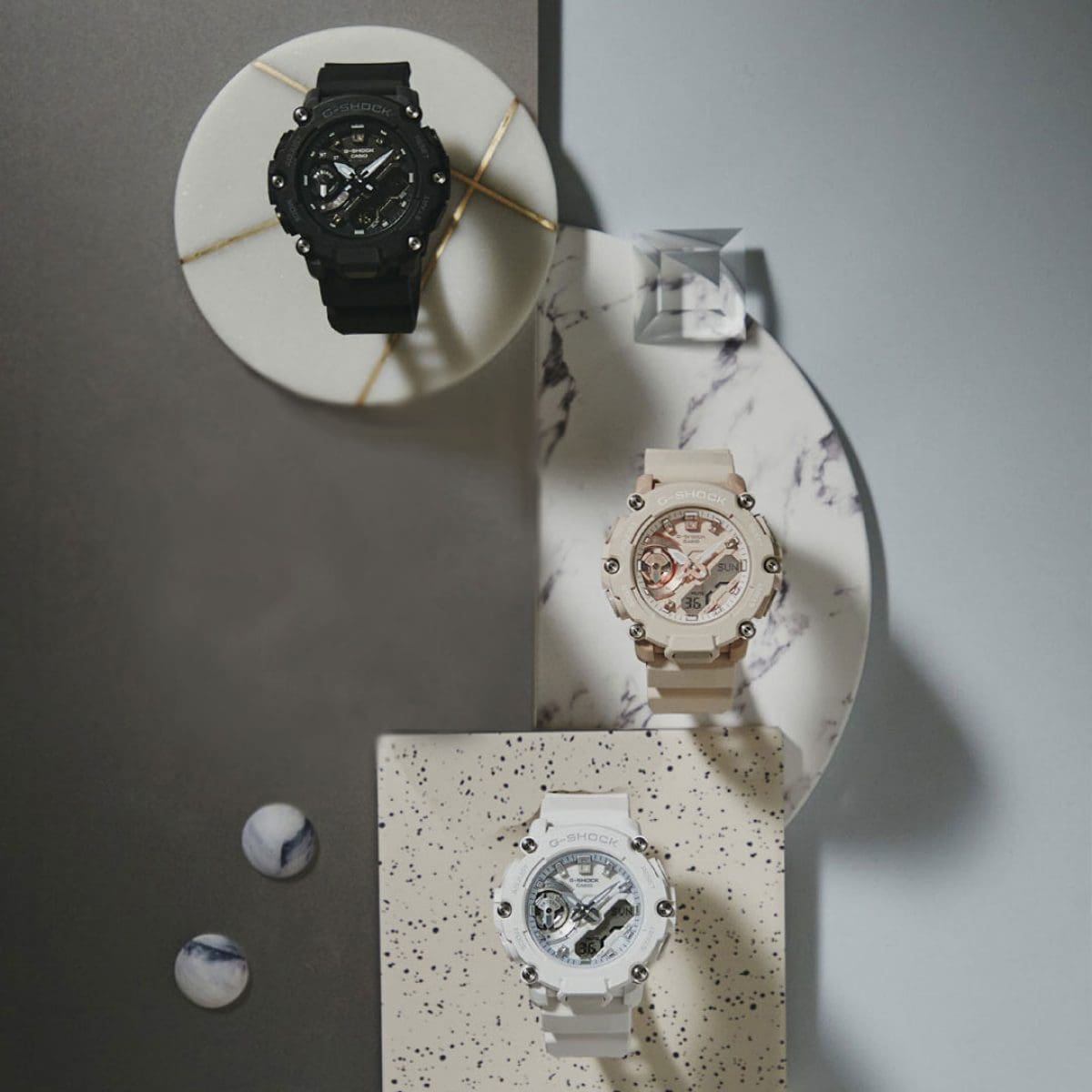 G-SHOCK BABY-G ホワイト 腕時計 GMA-S2200M GMAS2200M-7A | White 