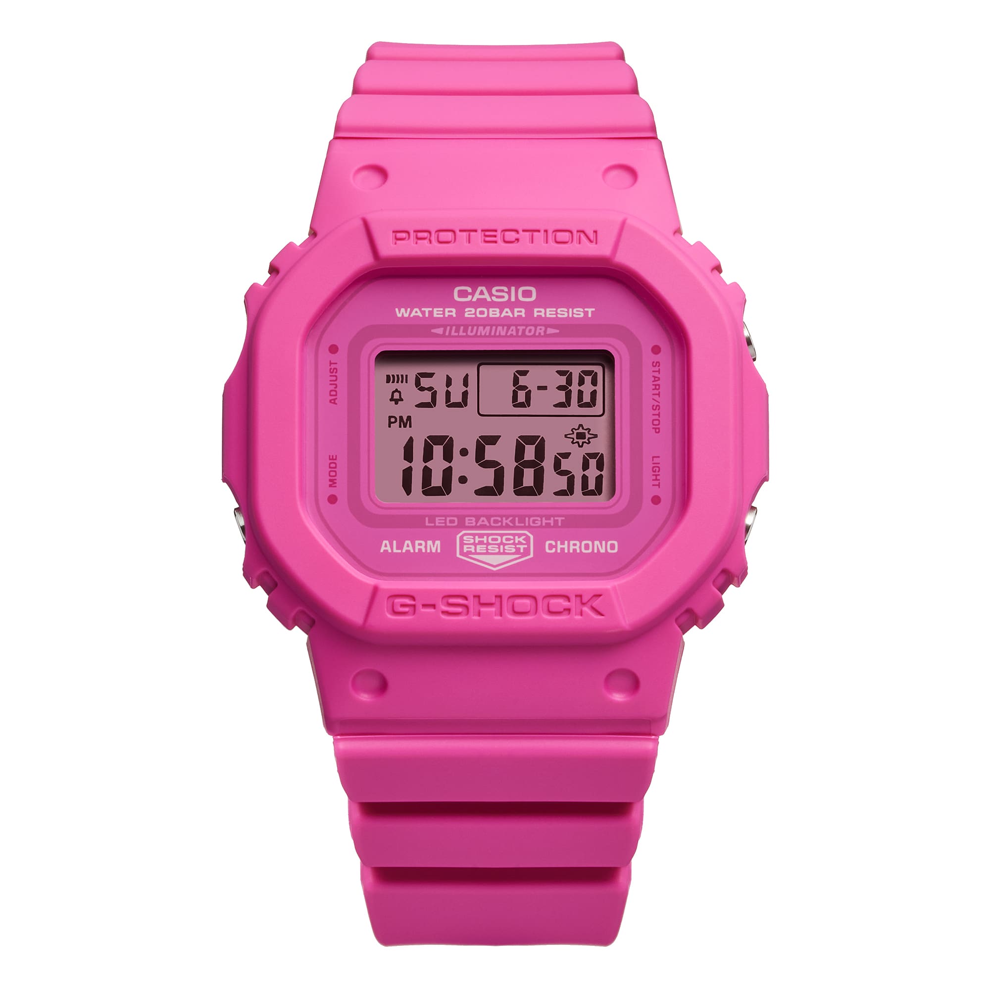 G-SHOCK　SHOCK RESIST CASIO　ピンク GMDS5610PK-4 | G-SHOCK DIGITAL Pink | CASIO