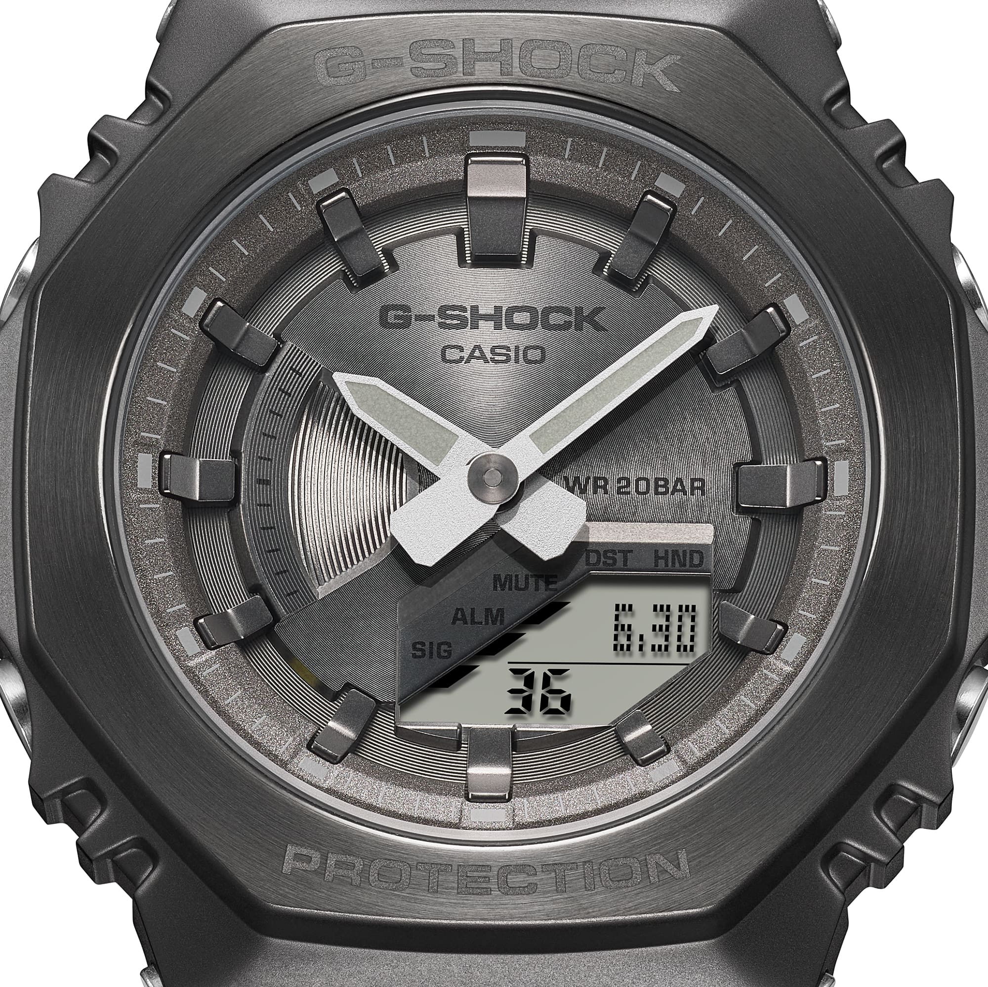 GMS2100MF-1A | G-SHOCK Metal Covered Black | CASIO