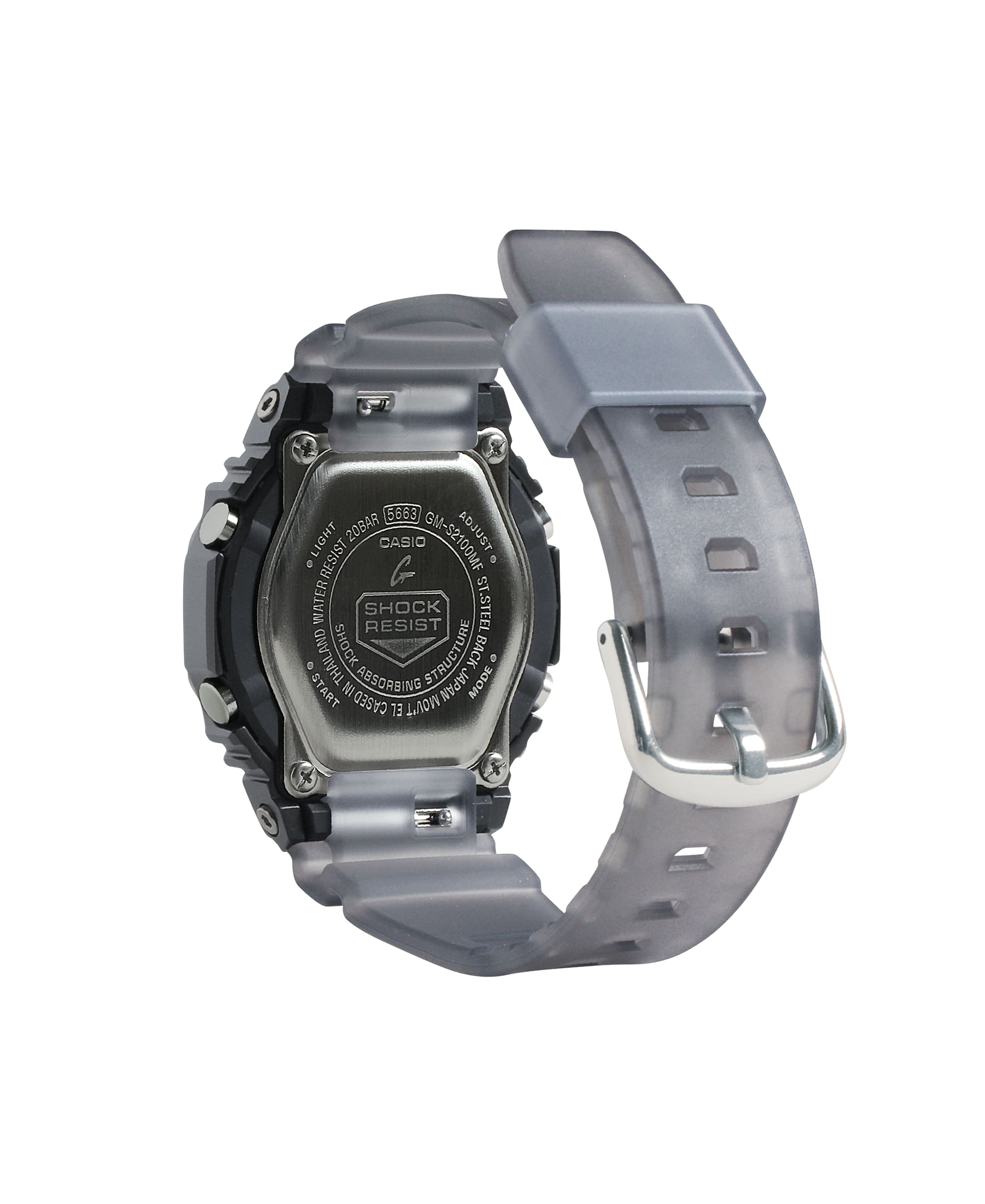 GMS2100MF-1A | G-SHOCK Metal Covered Black | CASIO