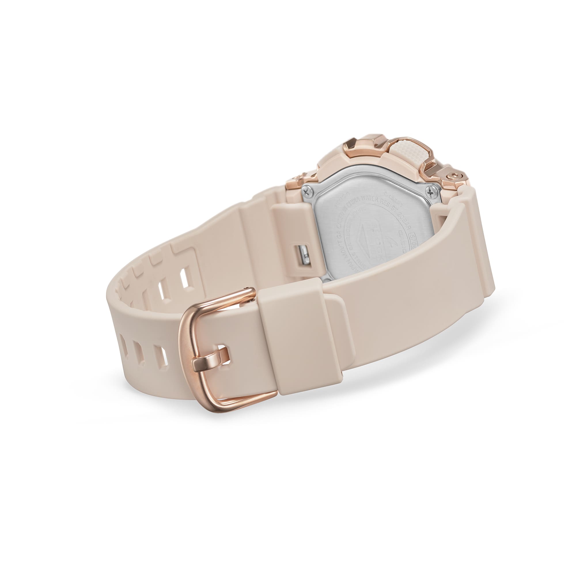 GMS110PG-4A | G-SHOCK ANALOG-DIGITAL Pink gold | CASIO