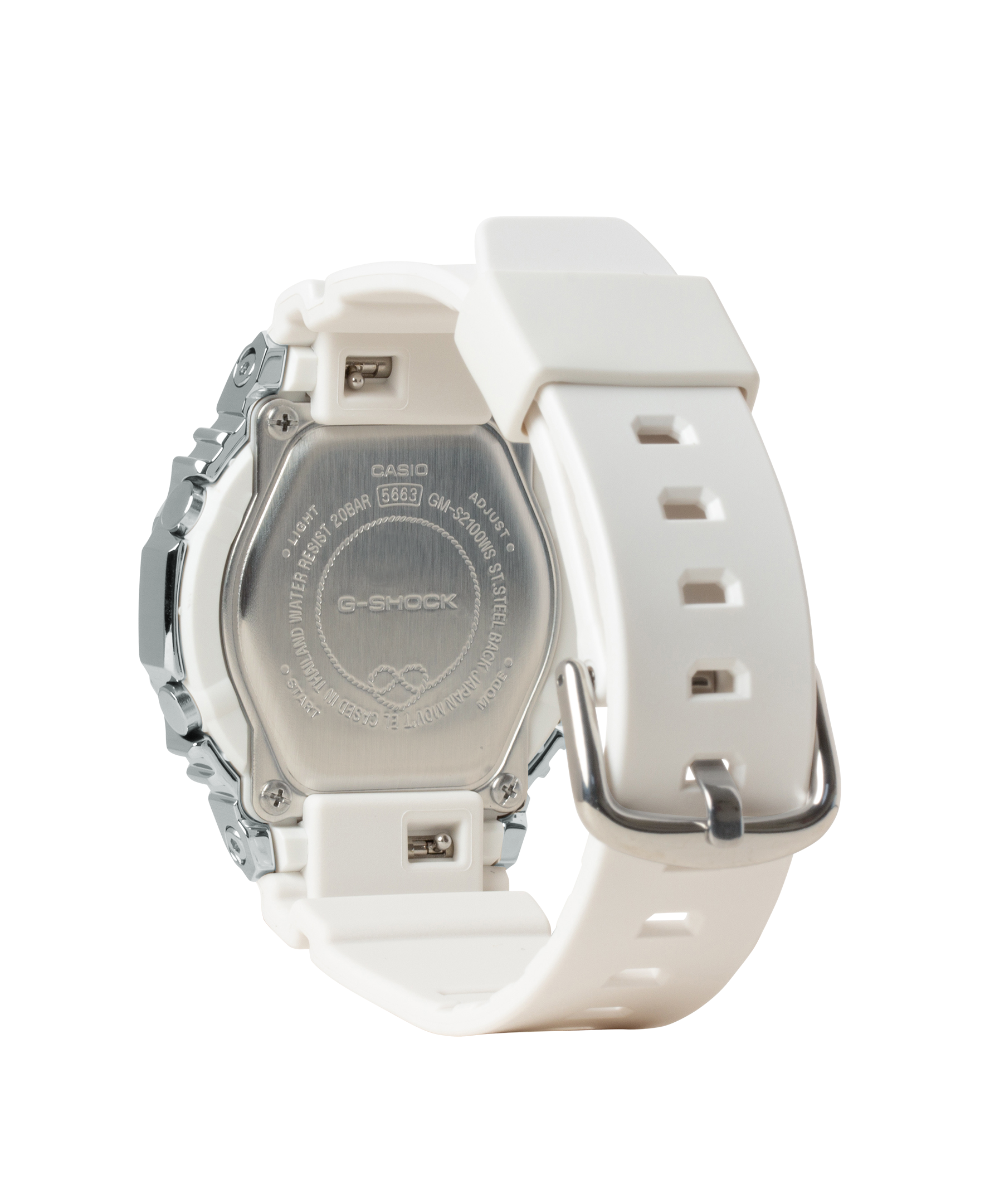 GMS2100WS-7A | G-SHOCK ANALOG-DIGITAL Silver | CASIO