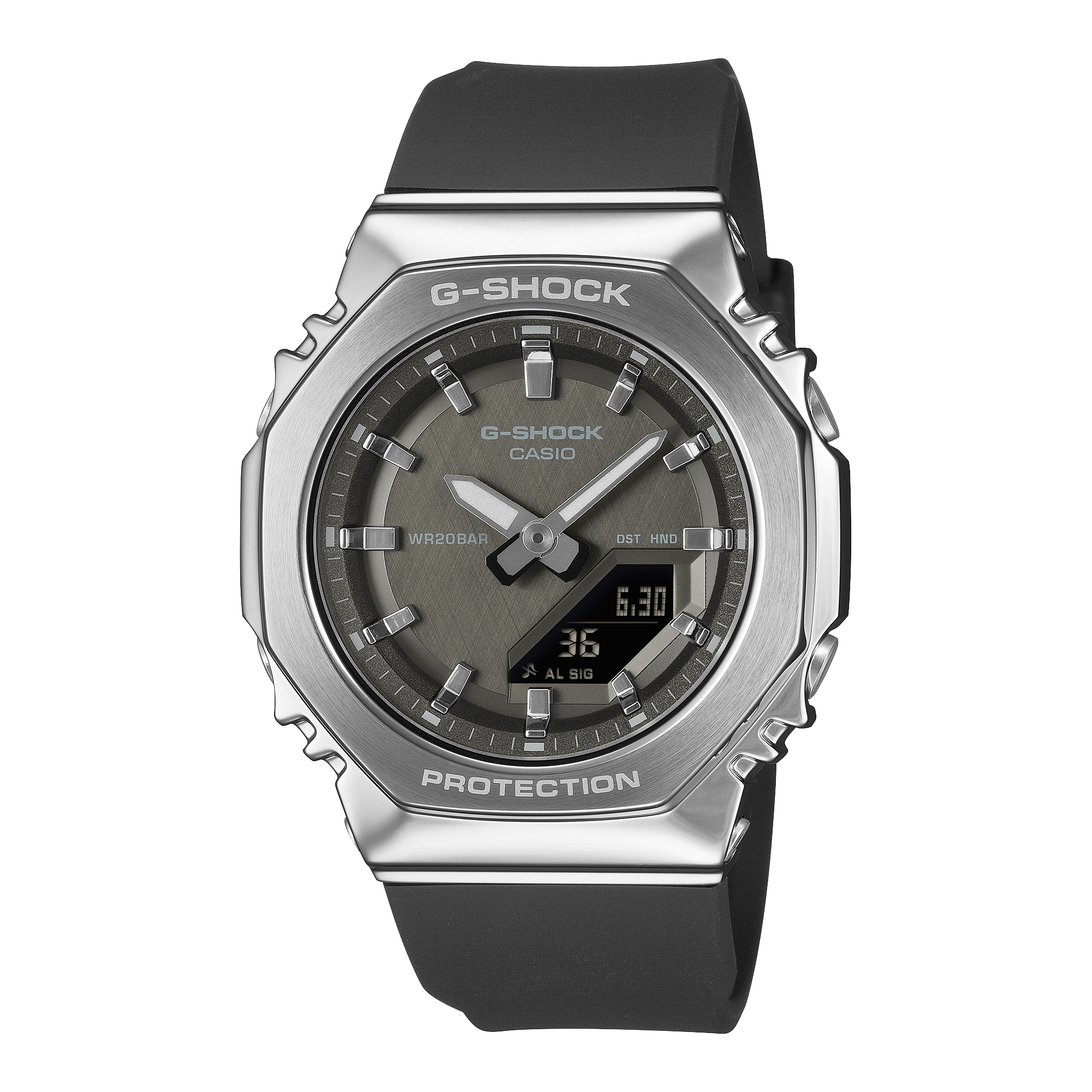 GMS2110-1A1 | G-SHOCK ANALOG-DIGITAL Silver | CASIO