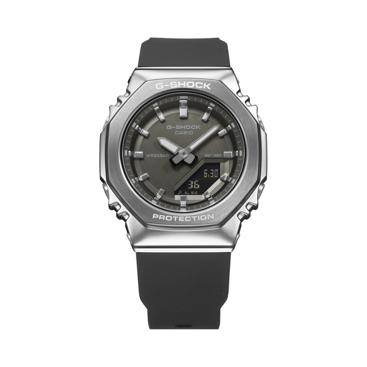 GMS2110-1A1 | G-SHOCK ANALOG-DIGITAL Silver | CASIO