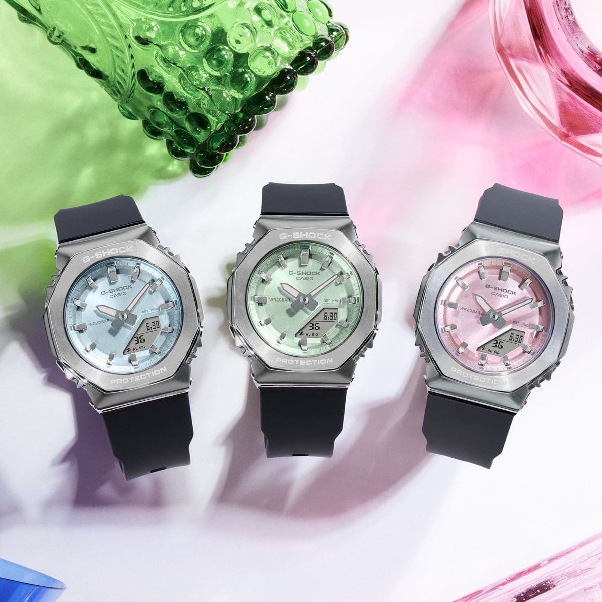GMS2110-4A | G-SHOCK ANALOG-DIGITAL Silver | CASIO