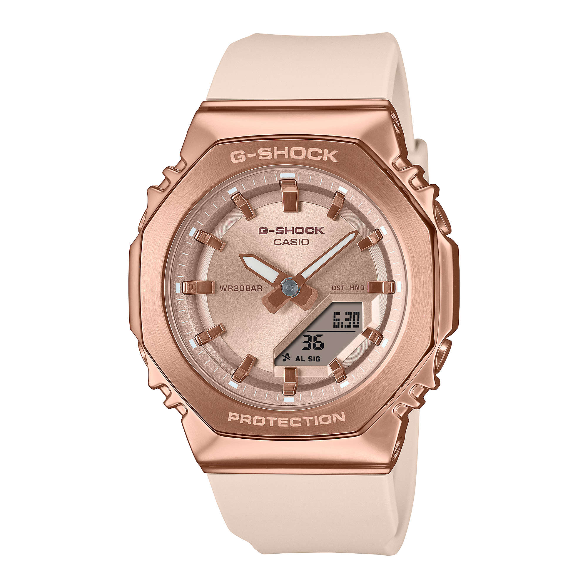 【未使用品】CASIO G-SHOCK GM-S2110PG ピンクゴールド GMS2110PG-4A | G-SHOCK ANALOG-DIGITAL Pink gold | CASIO