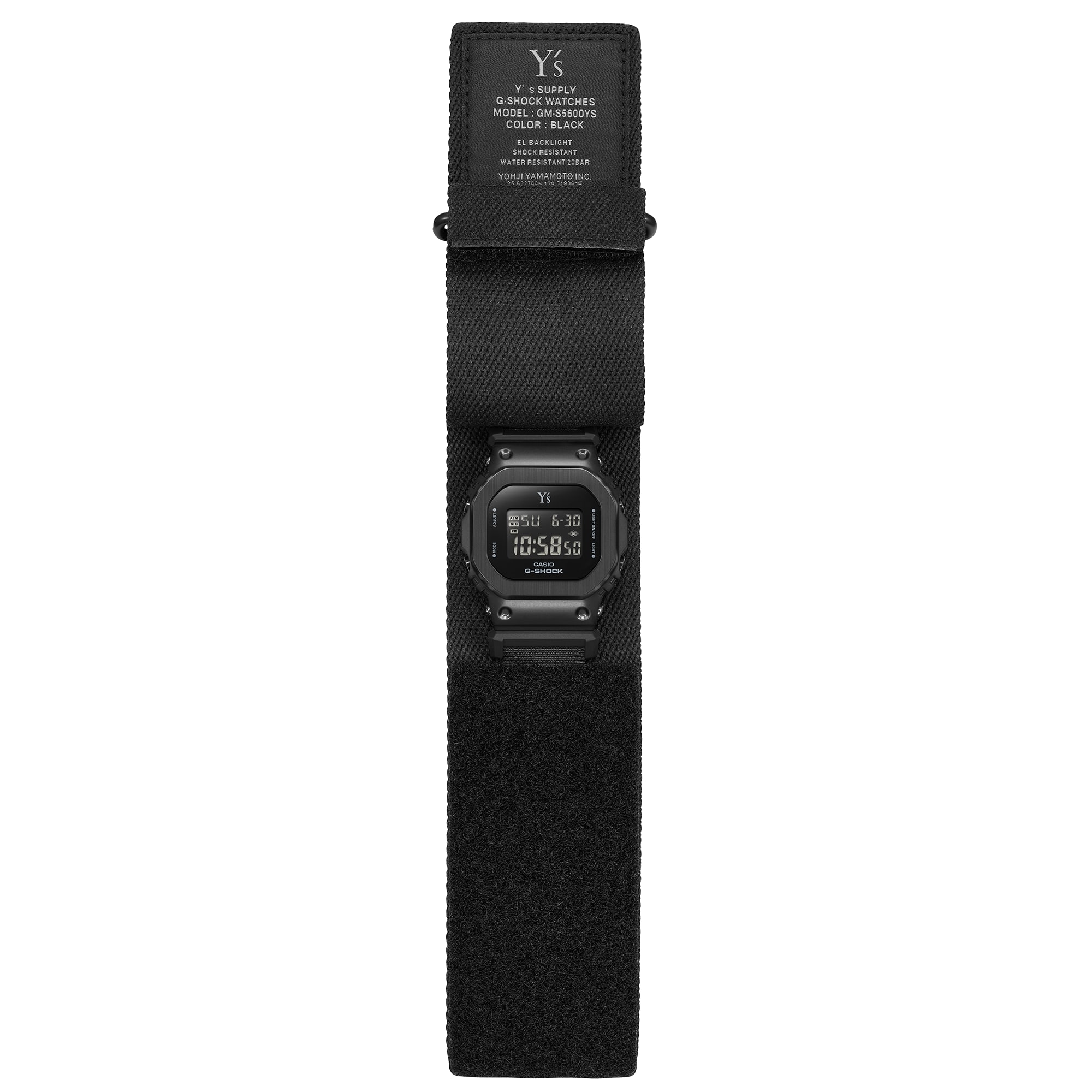 GMS5600YS-1 | G-SHOCK DIGITAL Black | CASIO