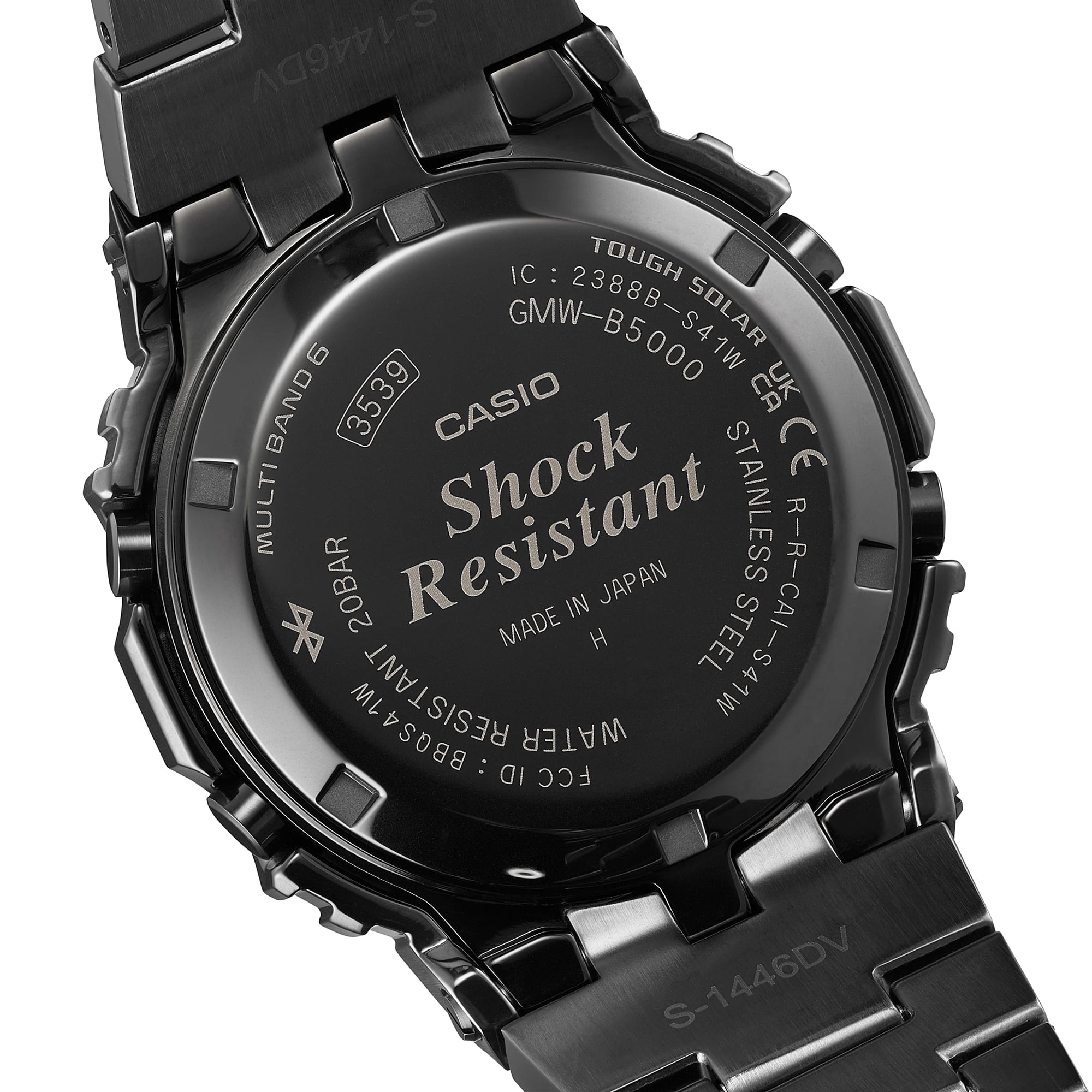 GMWB5000BPC1 | G-SHOCK FULL METAL Black | CASIO