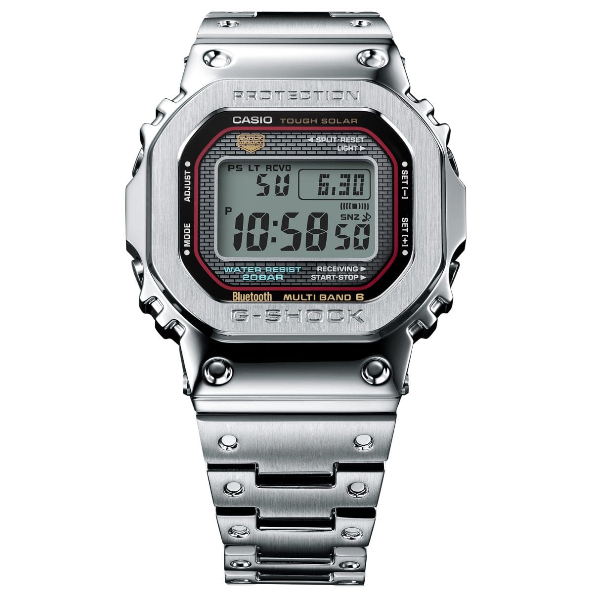 GMWB5000D-1C | G-SHOCK FULL METAL Silver | CASIO
