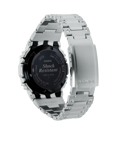 G-SHOCK Square GMWB5000D-3 stainless steel watch back view