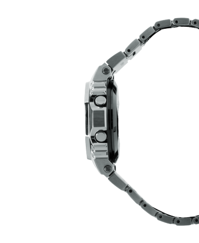 G-SHOCK Square GMWB5000D-3 stainless steel watch side view
