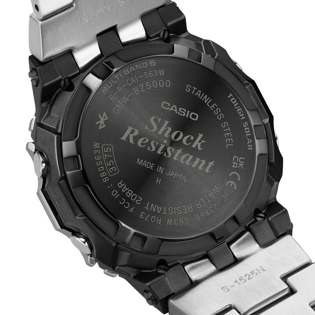 時計 G-SHOCK GMW-BZ5000D-1JF GMWBZ5000D-1 | G-SHOCK FULL METAL Silver | CASIO