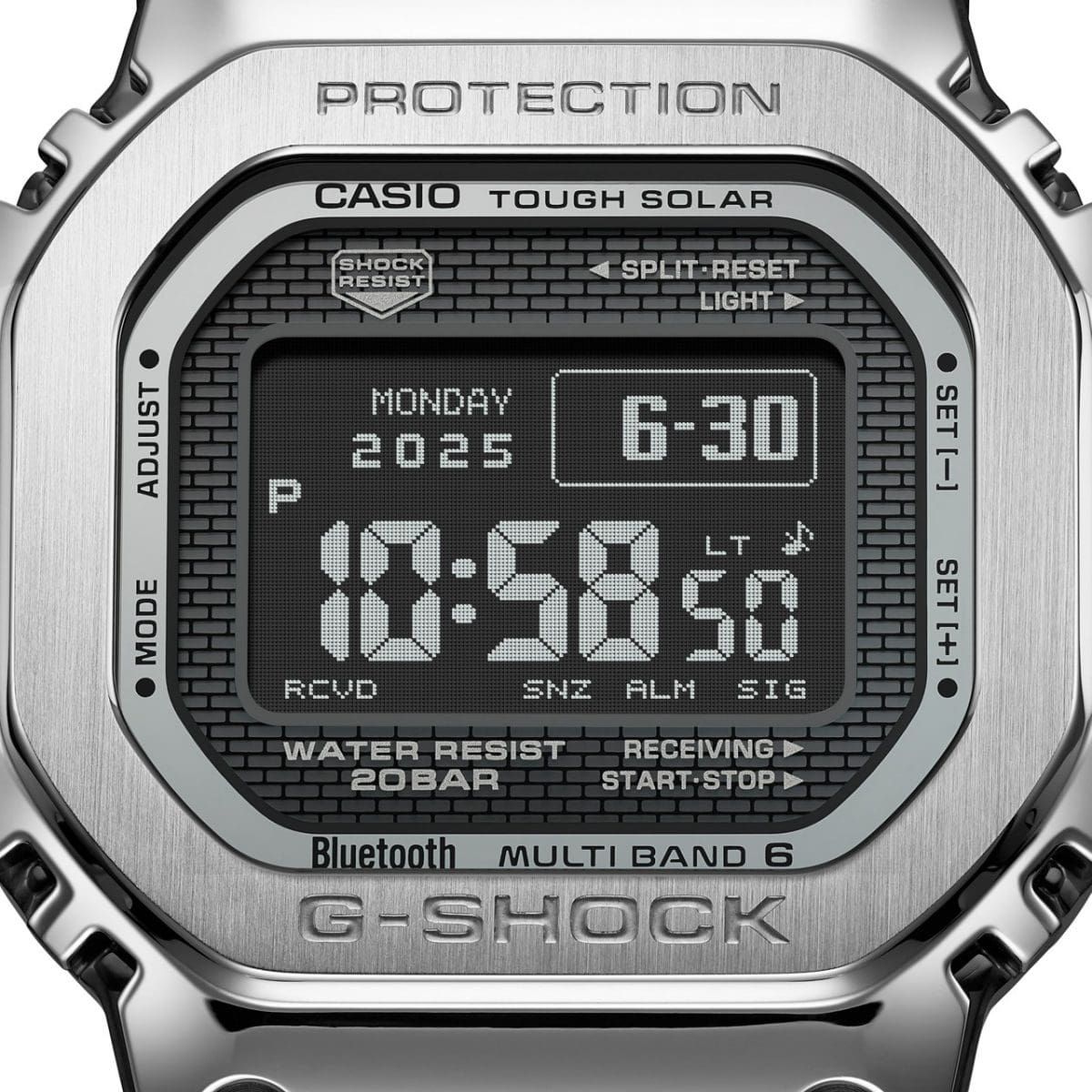 GMWBZ5000D-1 | G-SHOCK FULL METAL Silver | CASIO