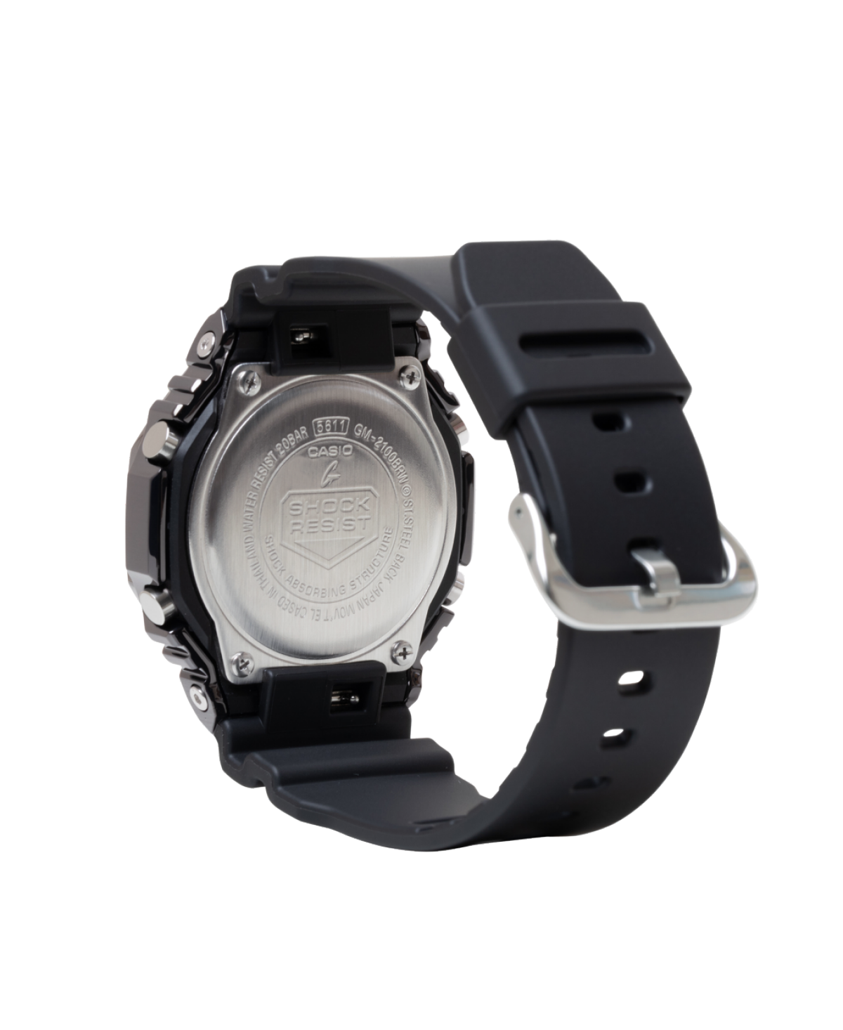 GM2100BRW-1A | G-SHOCK G-STEEL Silver | CASIO