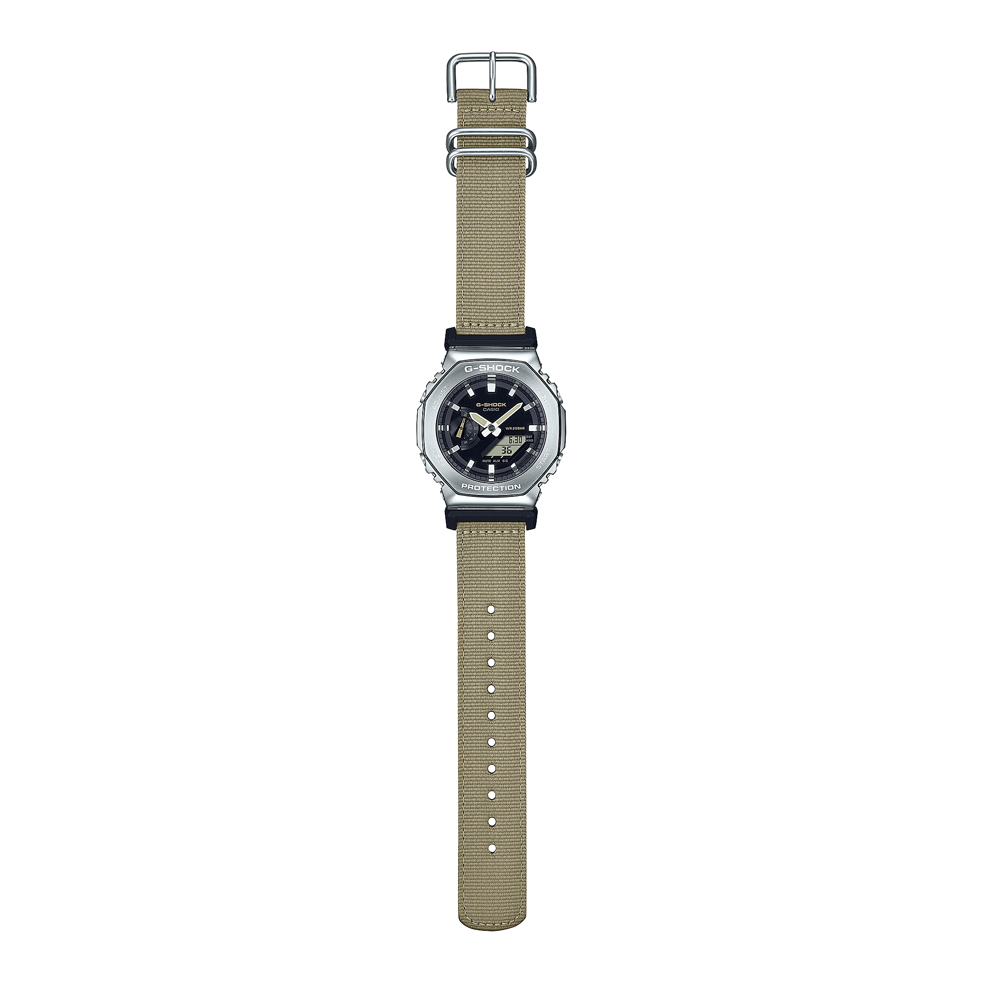 GM2100C-5A | G-SHOCK G-STEEL Silver | CASIO