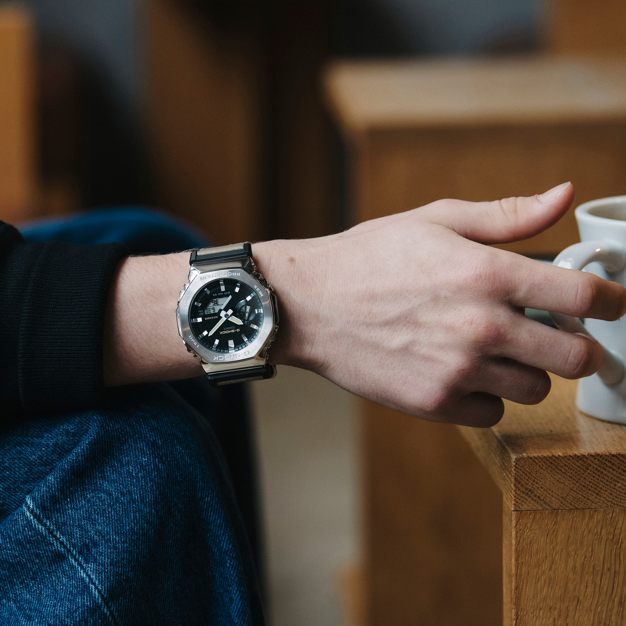 GM2100C-5A | G-SHOCK G-STEEL Silver | CASIO