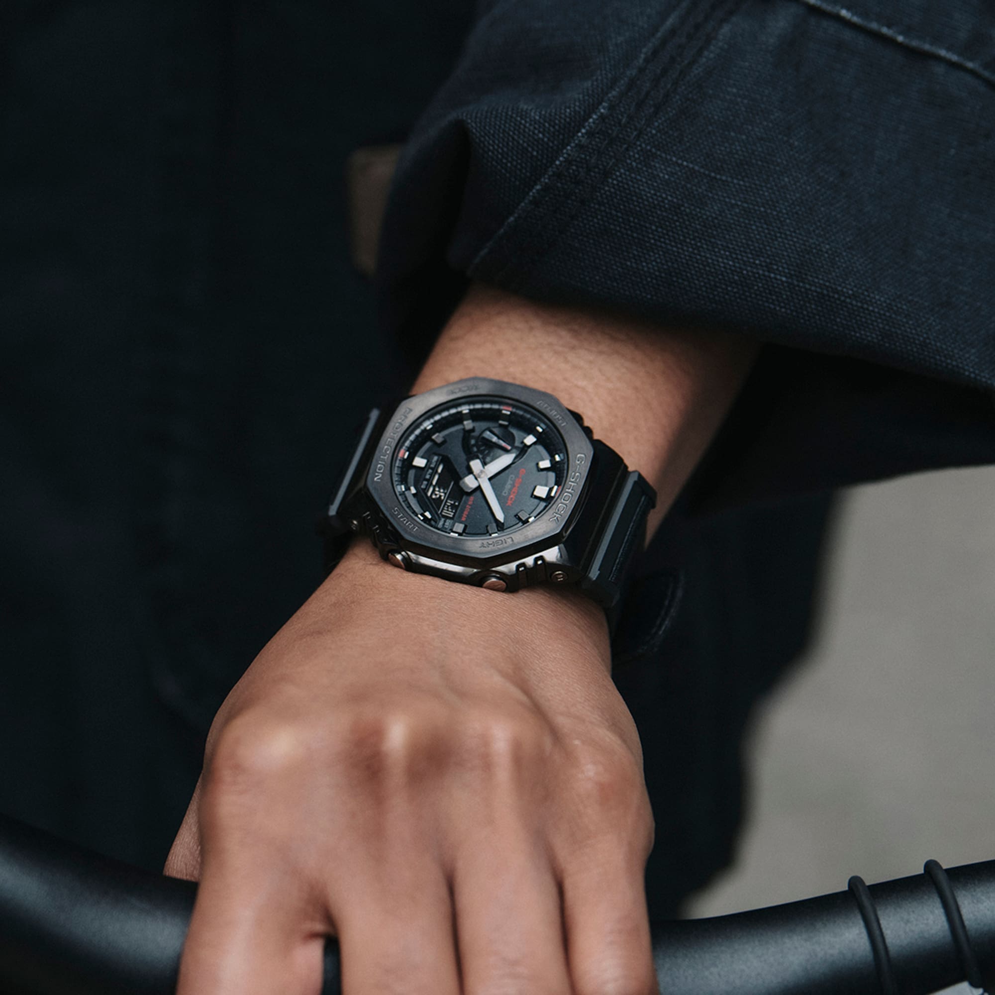 GM2100CB-1A | G-SHOCK G-STEEL Black | CASIO