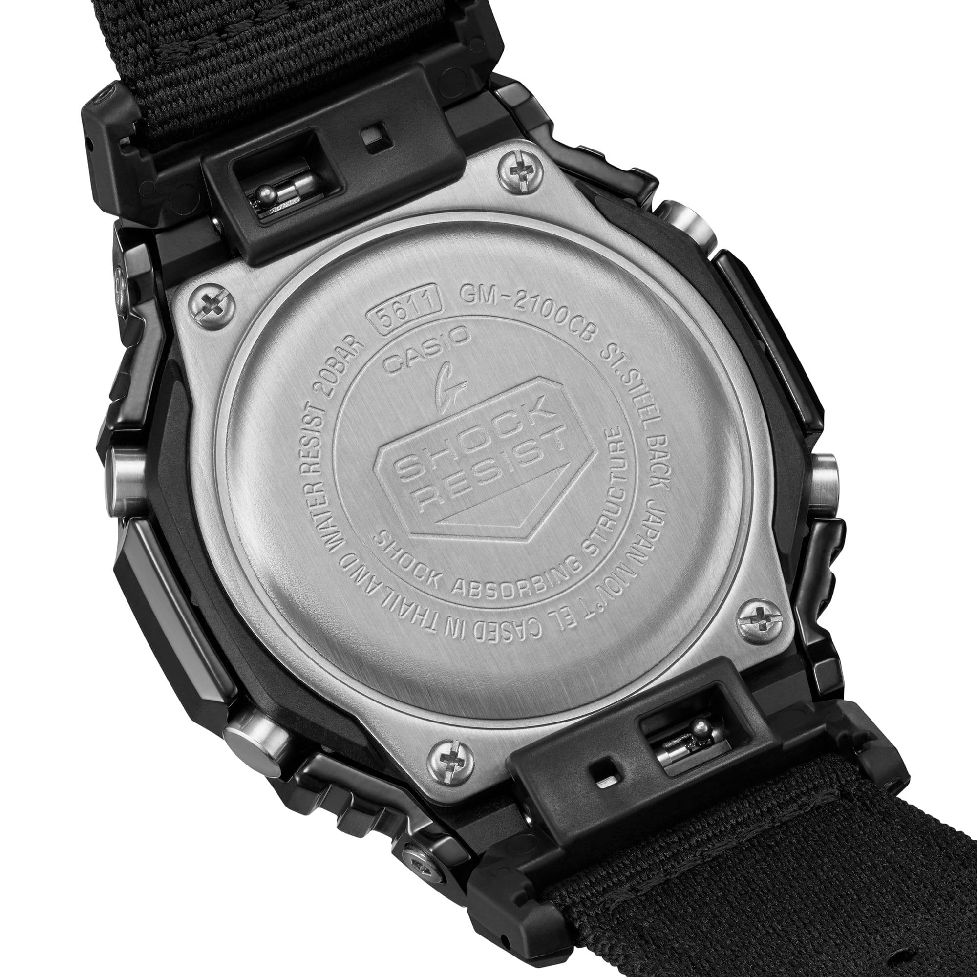 GM2100CB-1A | G-SHOCK G-STEEL Black | CASIO