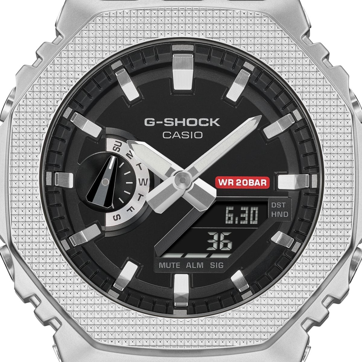 GM2100M-1A | G-SHOCK G-STEEL Silver | CASIO