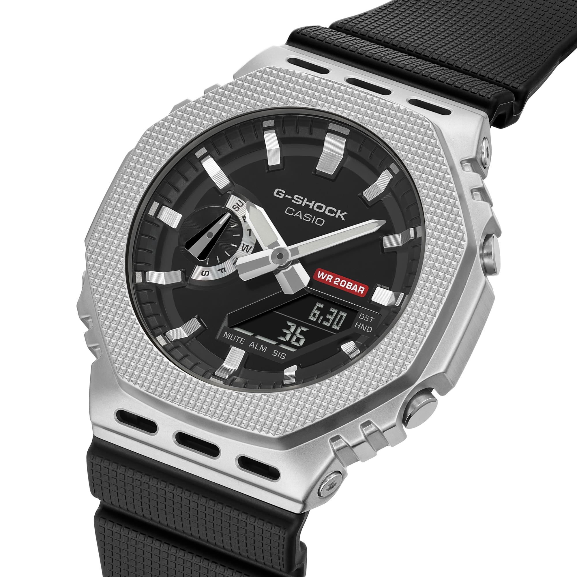 GM2100M-1A | G-SHOCK G-STEEL Silver | CASIO