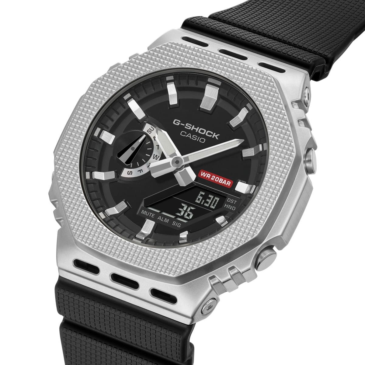 GM2100M-1A | G-SHOCK G-STEEL Silver | CASIO
