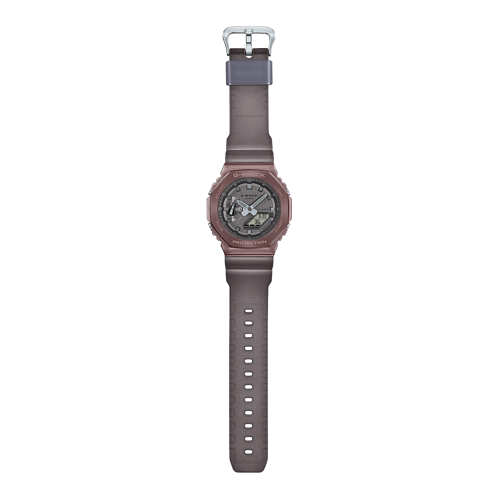 【美品】 CASIO G-SHOCK GM-2100MF-5AJF GM2100MF-5A | Brown Metal Covered Watch - G-SHOCK | CASIO
