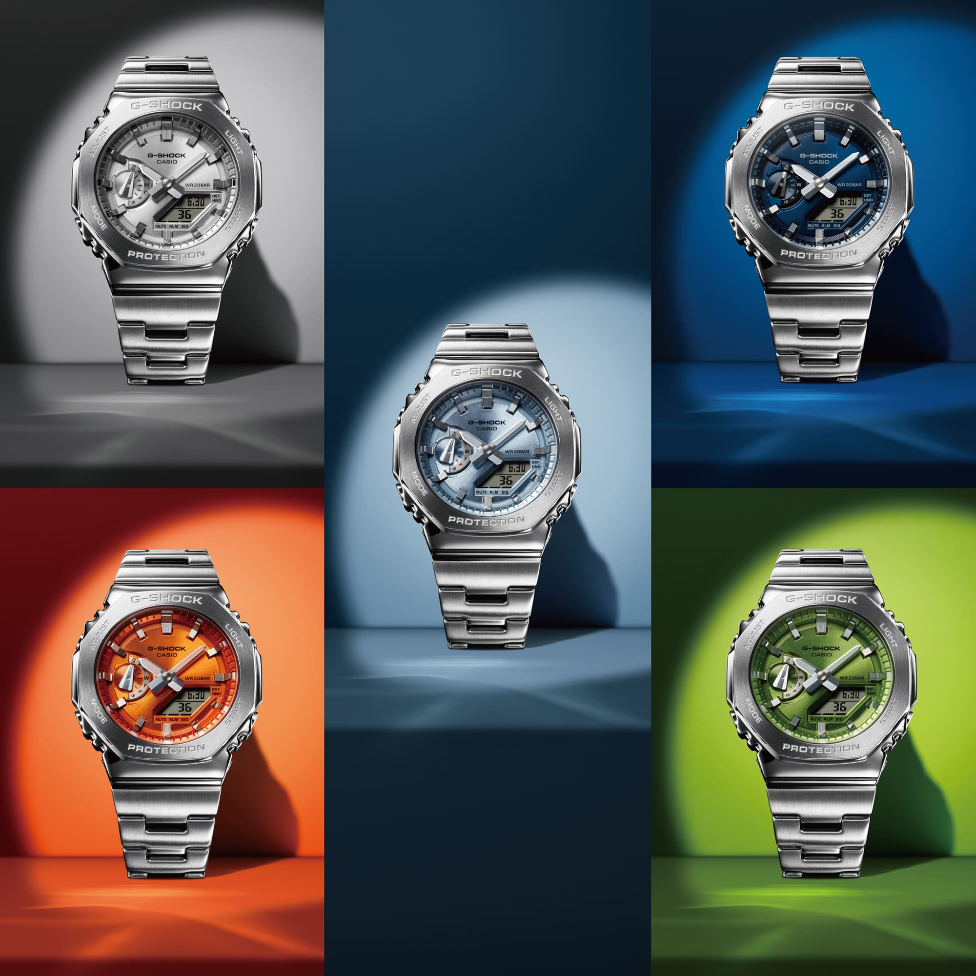 GM2110D-2A | Metal G-SHOCK Blue Dial Watch | Casio G-SHOCK