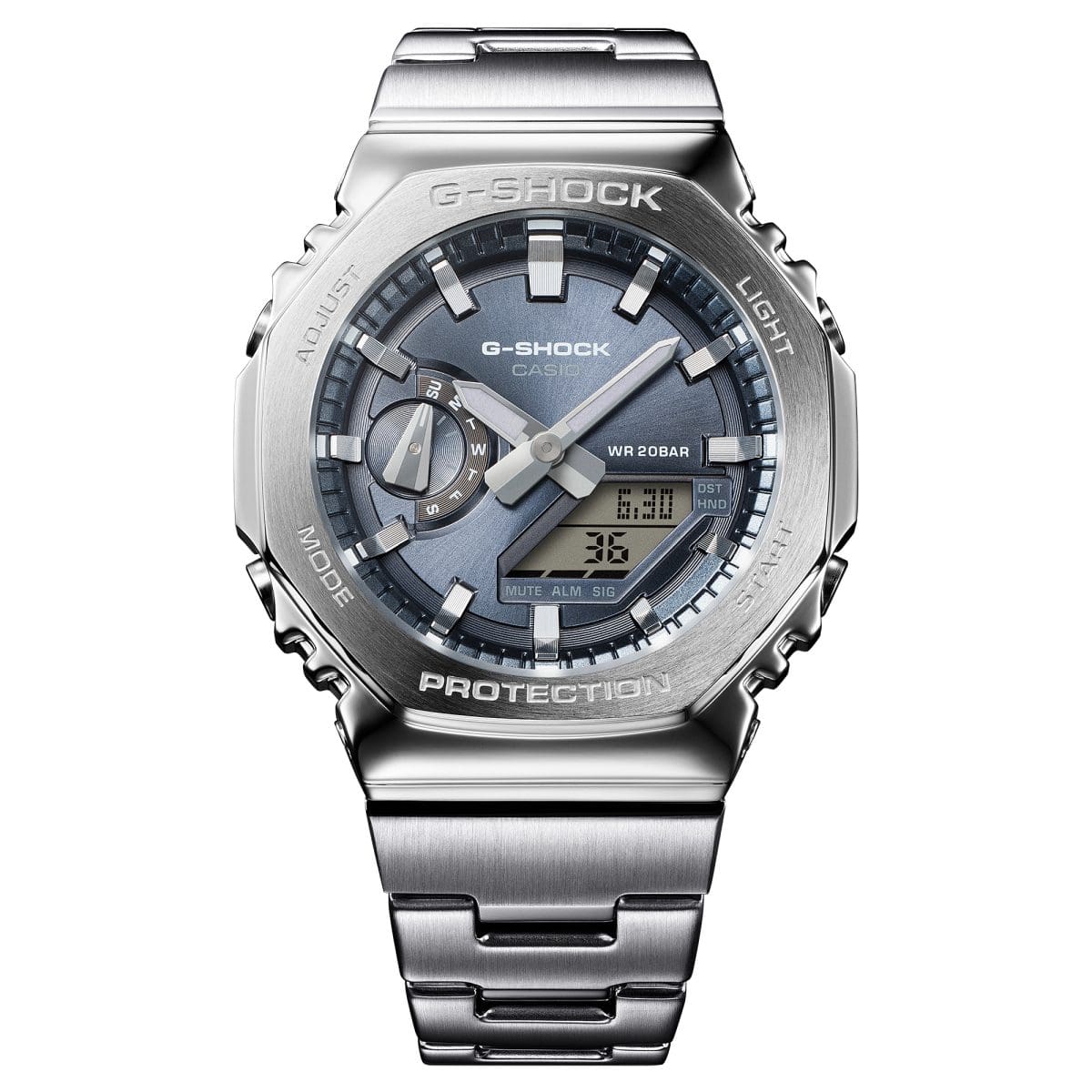 GM2110D-8A | G-SHOCK G-STEEL Silver | CASIO