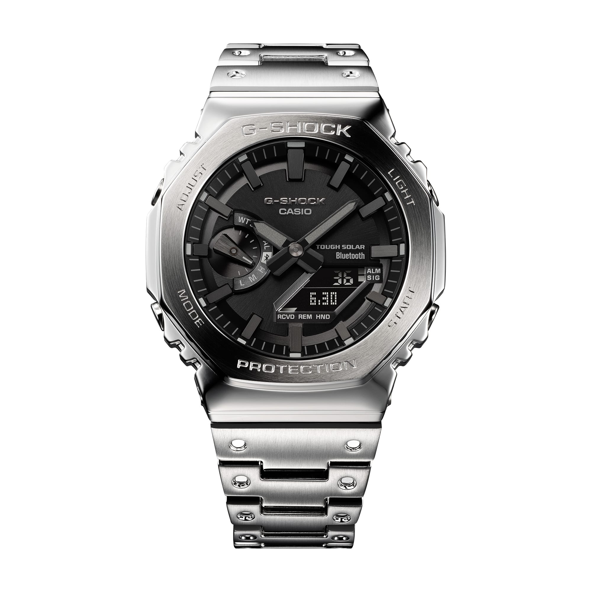 GMB2100D-1A | Silver Full-Metal Watch | Casio G-SHOCK