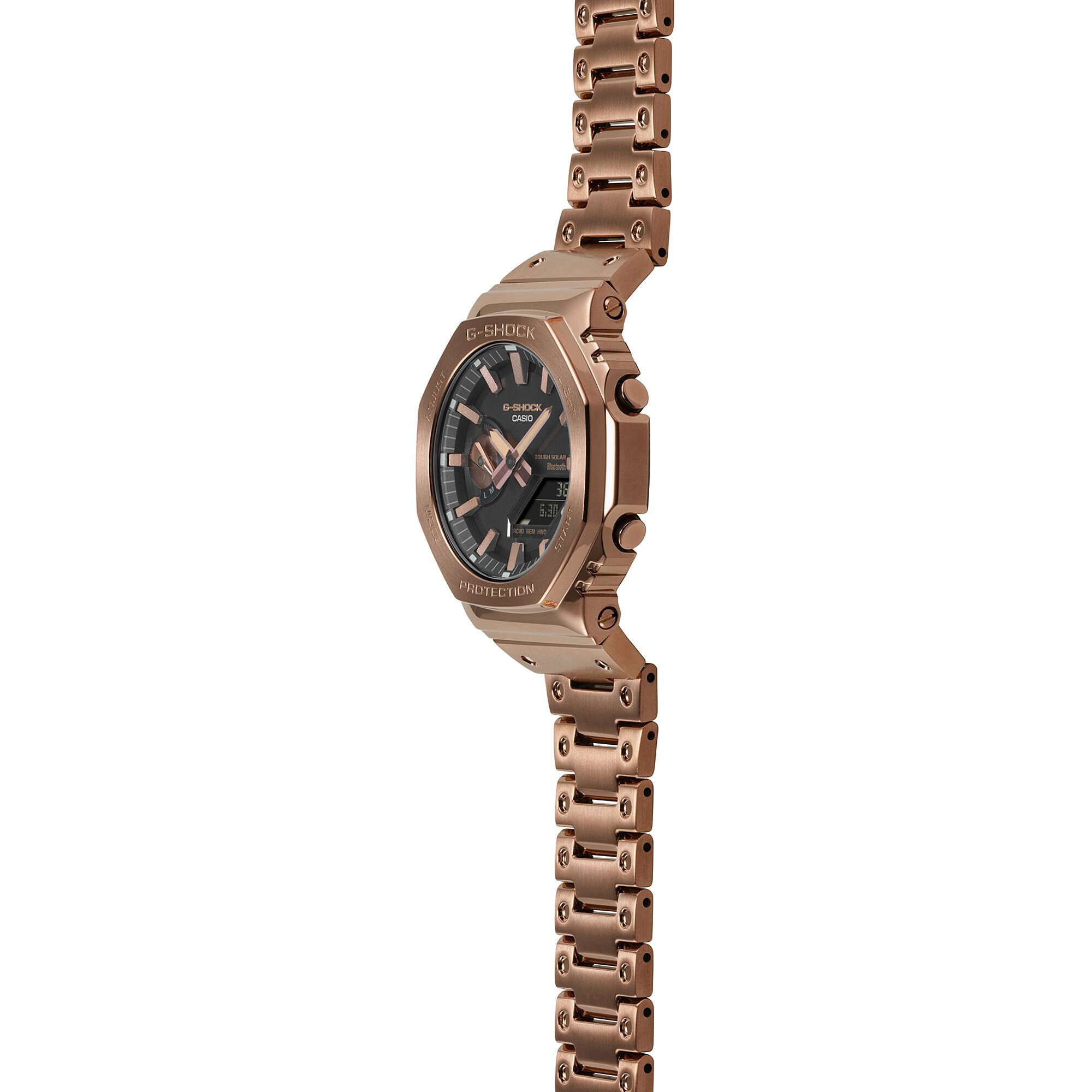 GMB2100GD-5A | Rose Gold Full Metal Watch - G-SHOCK | CASIO