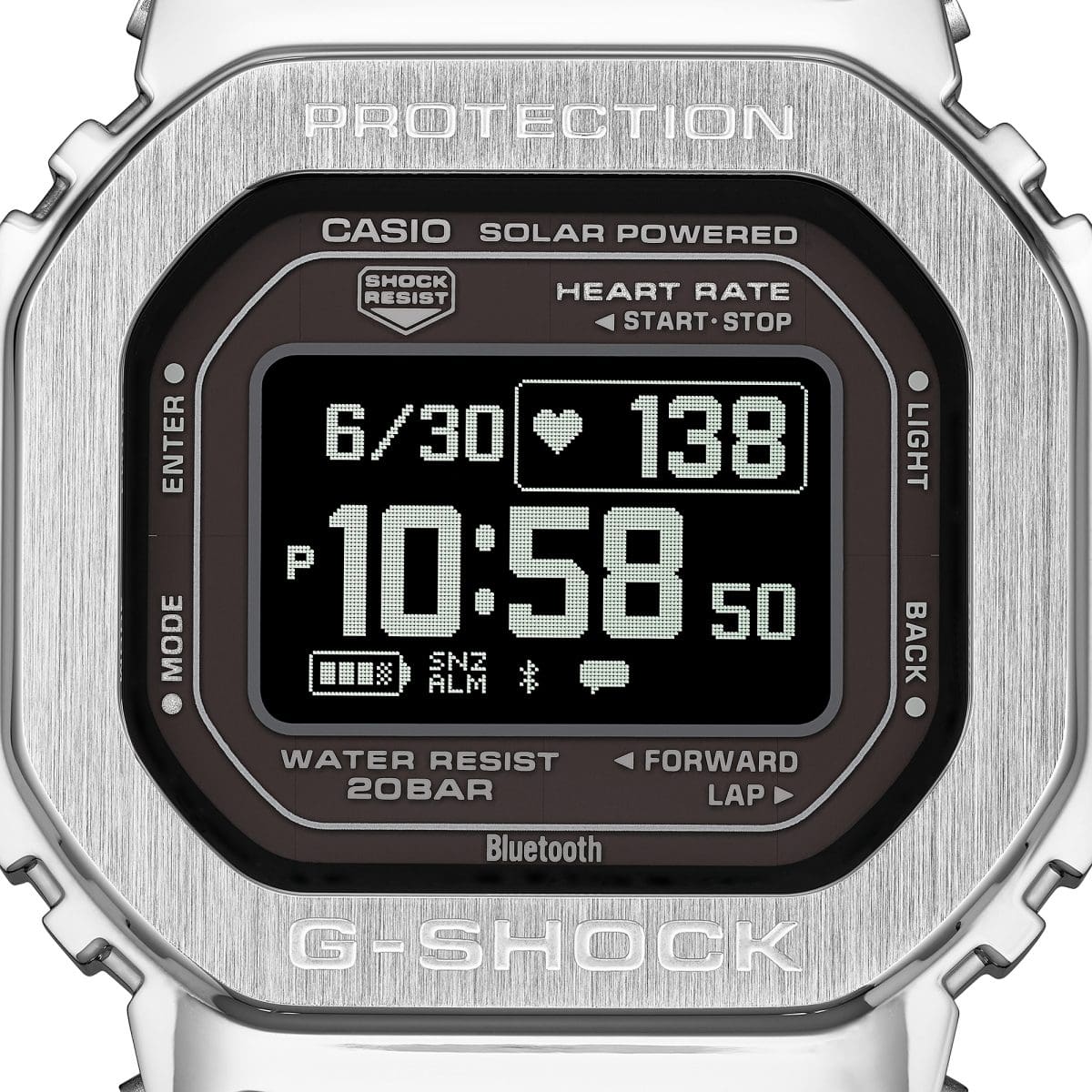 GMH5600-1 | G-SHOCK G-SHOCK MOVE Silver | CASIO GMH5600-1 | G-SHOCK G-SHOCK MOVE Silver | CASIO