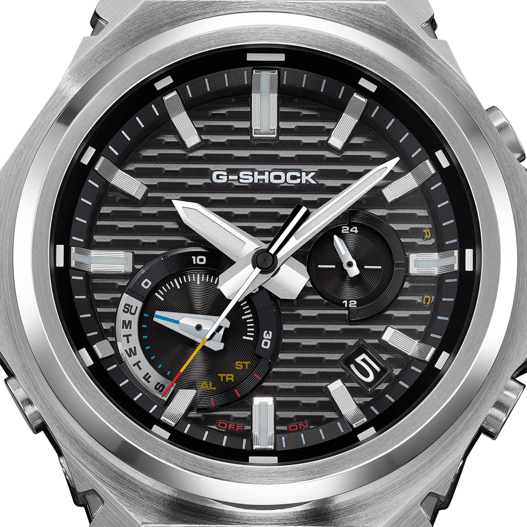 GSTB1000D-1A | Analog G-SHOCK G-STEEL Black Dial Watch | CASIO